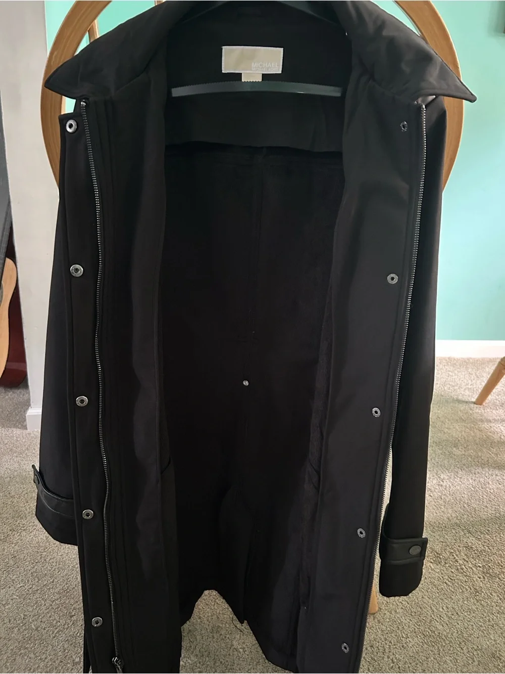 Michael Kors zipper vegan soft